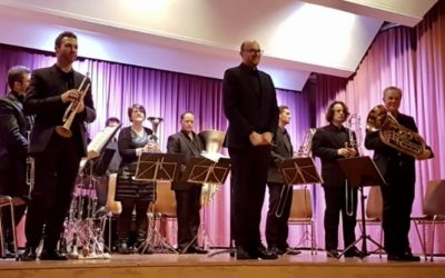 Premier concert à la direction du Swiss Versatile Brass Ensemble